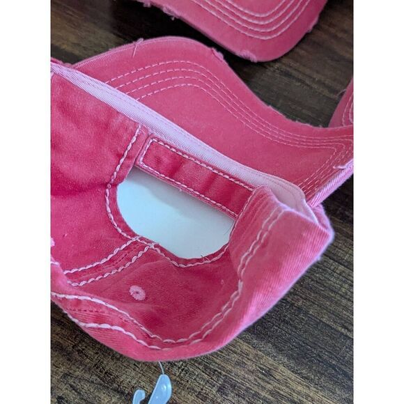 2/$30 Ladies Pink Simply Blessed Baseball Hat - Picture 7 of 9